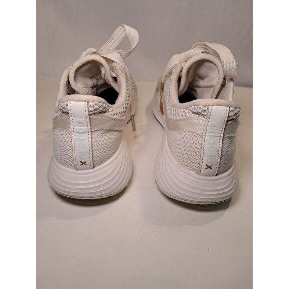 Adidas Edge Lux 3 Shoes Low Top Athletic Running Sneakers Women's 7.5 White Gold - Picture 5 of 8